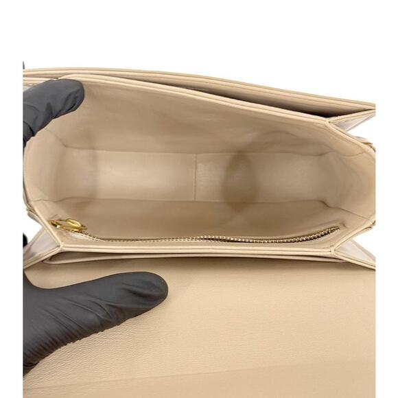 CELINE Beige Triope Shoulder Bag A-A23952 - Picture 7 of 11